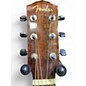 Used Fender CD60SCE Natural Acoustic Electric Guitar