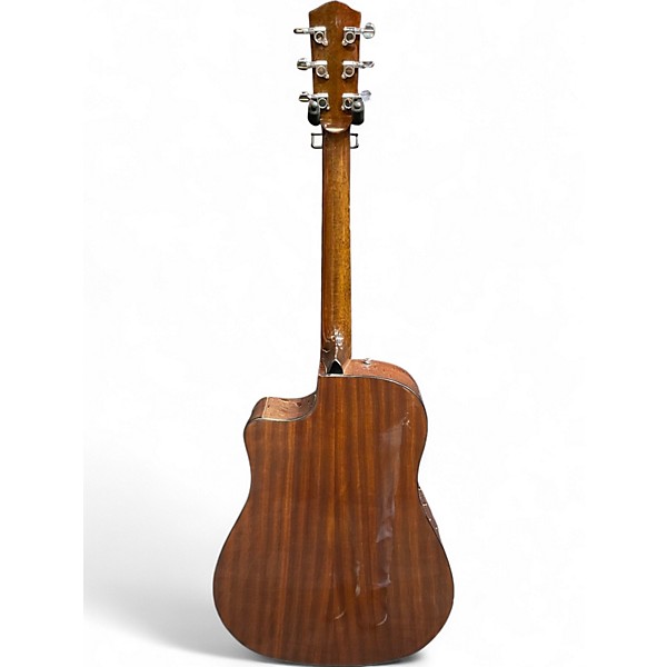 Used Fender CD60SCE Natural Acoustic Electric Guitar