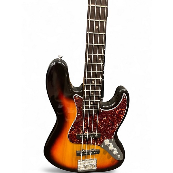 Used Gamma Custom Bass Guitars Custom Shop Sunburst Electric Bass Guitar