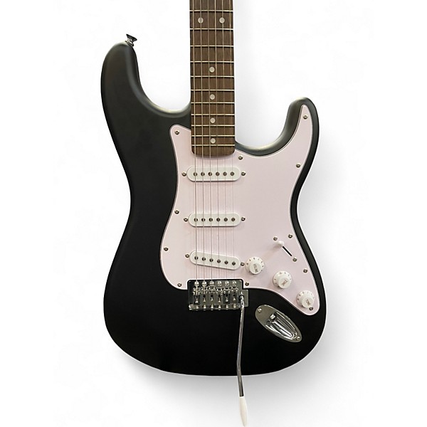 Used Squier Debut Collection™ Stratocaster Black and White Solid Body Electric Guitar