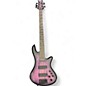 Used Schecter Guitar Research Stiletto Studio 5 String Purple Electric Bass Guitar thumbnail