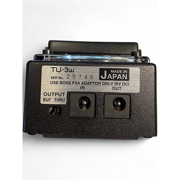 Used BOSS TU3W Waza Craft Chromatic Tuner Pedal