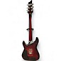 Used Schecter Guitar Research C-1 Platinum FR S SATIN CRIMSON RED BURST Solid Body Electric Guitar