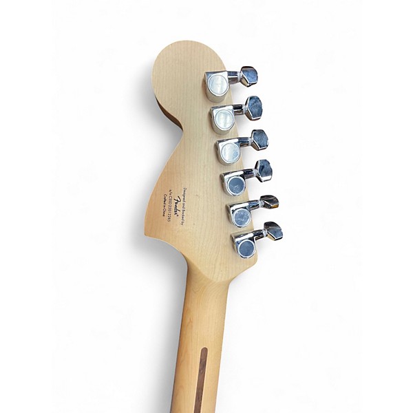 Used Squier Affinity Stratocaster Surf Green Solid Body Electric Guitar