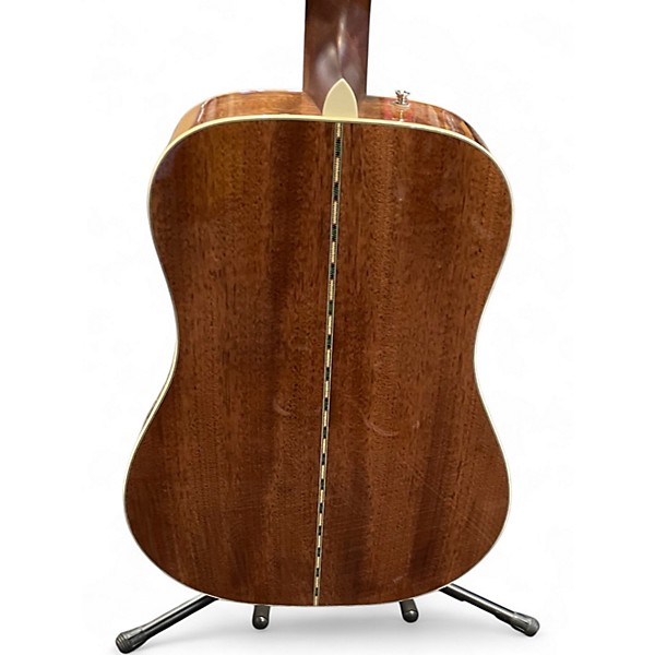 Used Fender PD220E PARAMOUNT Natural Acoustic Electric Guitar