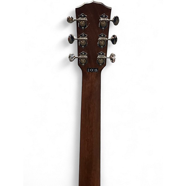 Used Fender PD220E PARAMOUNT Natural Acoustic Electric Guitar