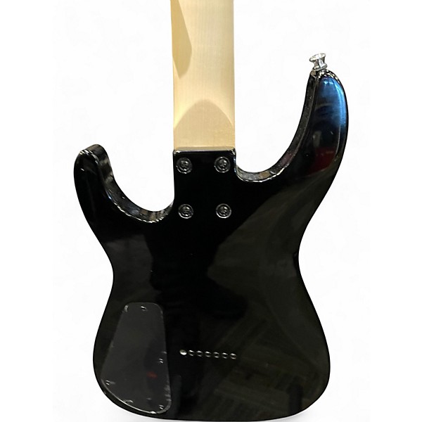 Used Jackson JS22-7 Dinky 7 String Black Solid Body Electric Guitar