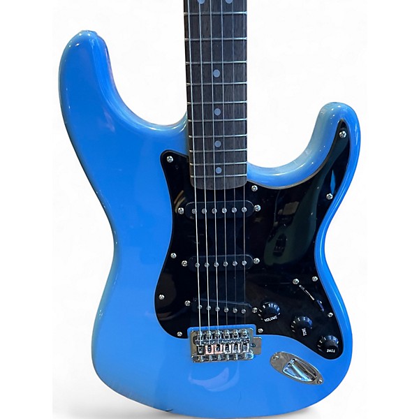 Used Squier SONIC STRAT CALIFORNIA BLUE Solid Body Electric Guitar