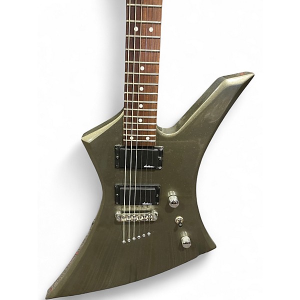 Used Jackson JS32 kelly Royal Olive Solid Body Electric Guitar