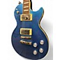Used Epiphone Les Paul Muse blue sparkle Solid Body Electric Guitar