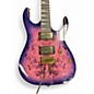 Used Ibanez Grg220pa Trans Purplev Burst Solid Body Electric Guitar