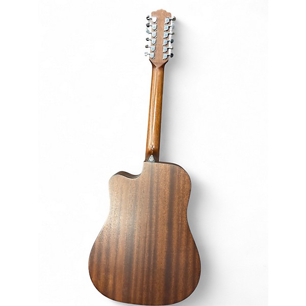 Used Luna WABI DC12 Sabi Natural 12 String Acoustic Electric Guitar