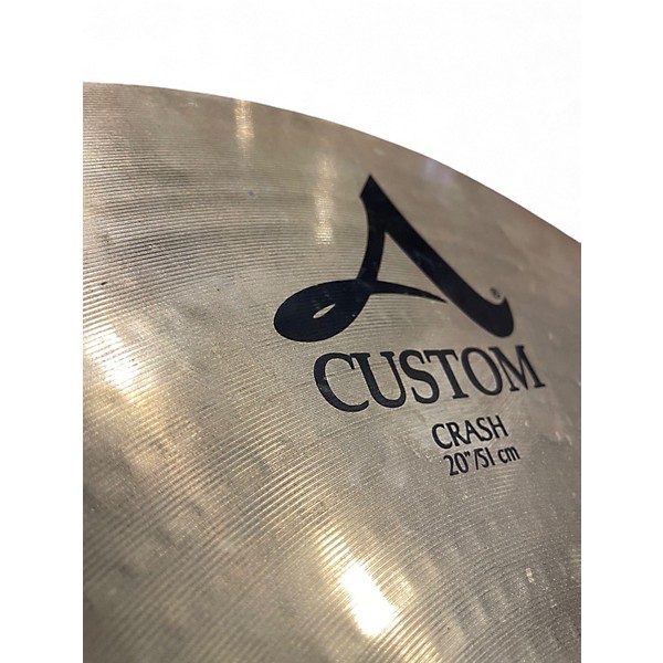 Used Zildjian 20in A Custom Crash Cymbal