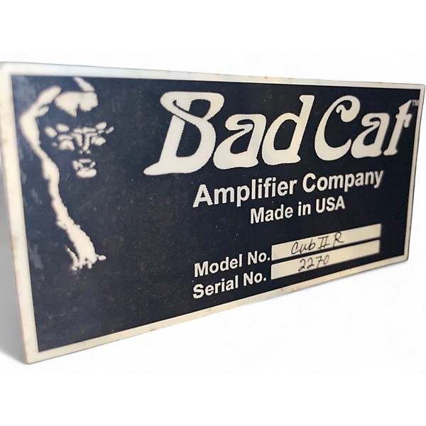 Vintage 2000s Bad Cat CUB 2 R SAMPSON ERA Tube Guitar Combo Amp