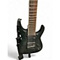 Used 2020s Jackson JS32-8 Dinky DKA 8 String Trans Black Solid Body Electric Guitar