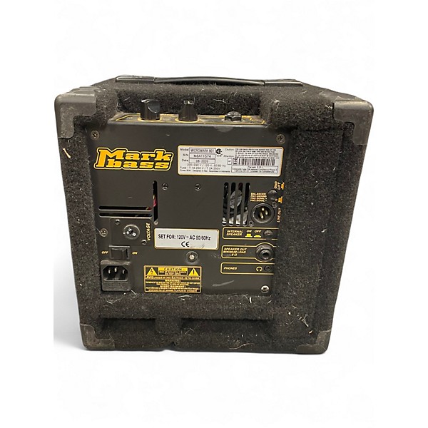 Used Markbass Micro Mark 801 50W 1X8 Bass Combo Amp