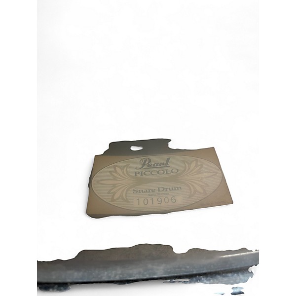 Used Pearl 3X13 Power Piccolo Snare Black Drum