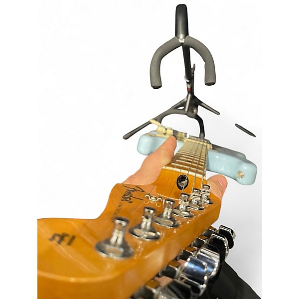 Used Fender Player Stratocaster blue Solid Body Electric Guitar