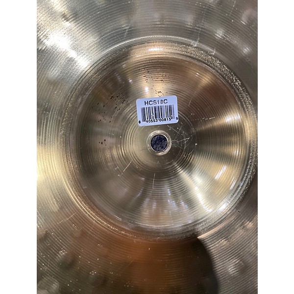 Used MEINL 18in HCS Crash Cymbal