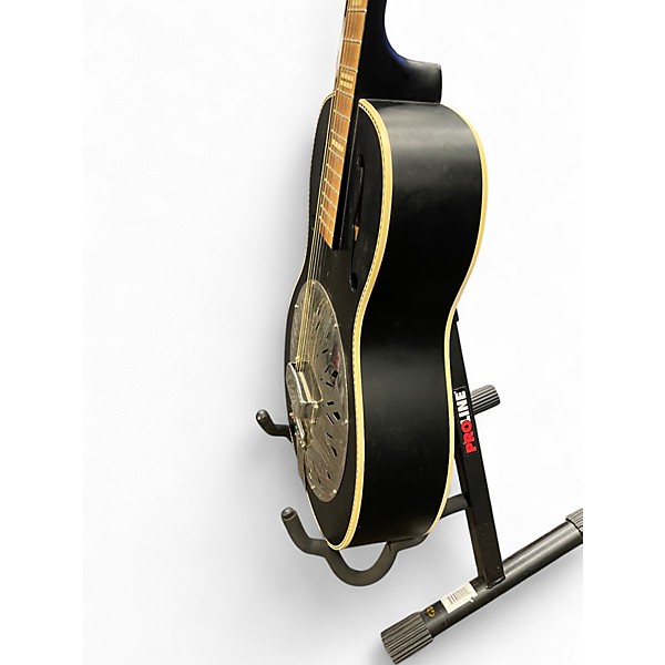 Used Recording King RPH-R2 Black Resonator Guitar