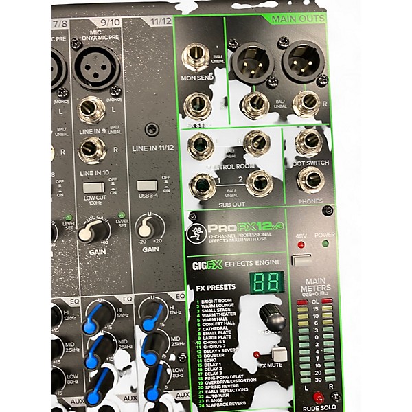 Used Mackie PROFX12V3 Unpowered Mixer