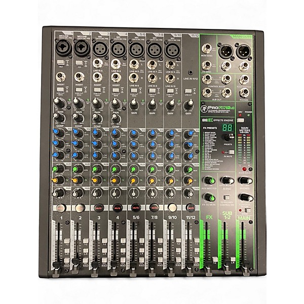 Used Mackie PROFX12V3 Unpowered Mixer