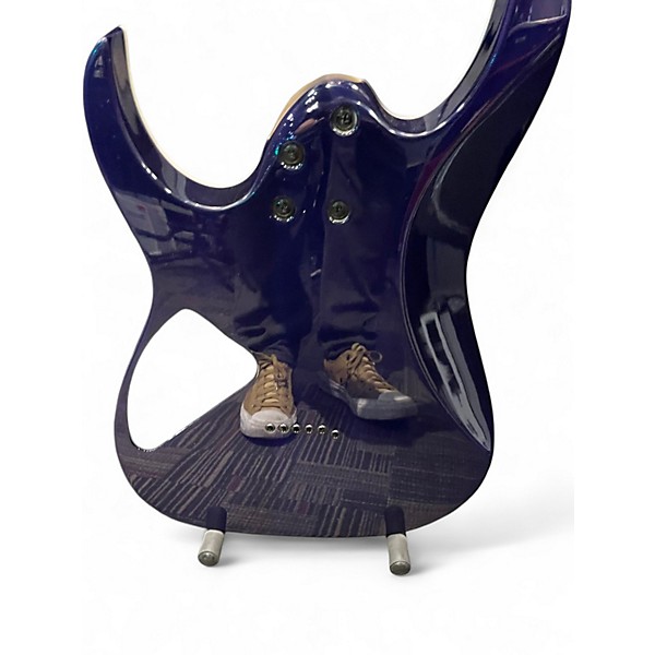 Used Ibanez RG421QM BLUE BURST Solid Body Electric Guitar