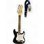 Used Squier SONIC STRATOCASTER BLACK Solid Body Electric Guitar thumbnail