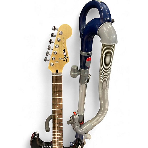 Used Squier SONIC STRATOCASTER BLACK Solid Body Electric Guitar