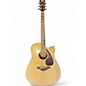 Used Yamaha FGX730SC Natural Acoustic Electric Guitar thumbnail