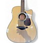 Used Yamaha FGX730SC Natural Acoustic Electric Guitar