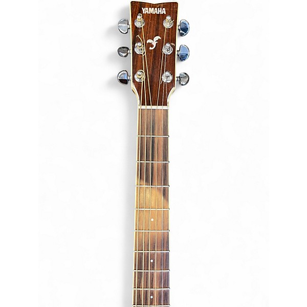 Used Yamaha FGX730SC Natural Acoustic Electric Guitar