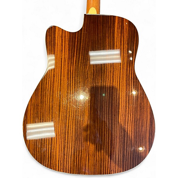 Used Yamaha FGX730SC Natural Acoustic Electric Guitar