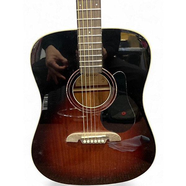 Used Alvarez RD266ESB 2 Tone Sunburst Acoustic Electric Guitar
