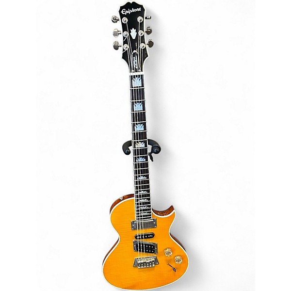 Used Epiphone Nighthawk Custom Reissue Natural Solid Body Electric Guitar