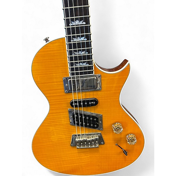 Used Epiphone Nighthawk Custom Reissue Natural Solid Body Electric Guitar