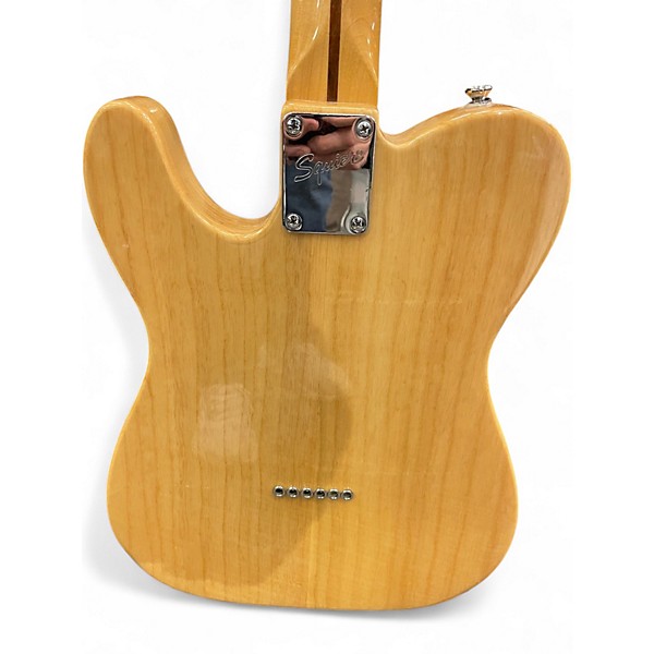 Used Squier Classic Vibe 70s Thinline Telecaster Natural Hollow Body Electric Guitar
