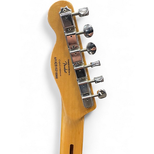 Used Squier Classic Vibe 70s Thinline Telecaster Natural Hollow Body Electric Guitar