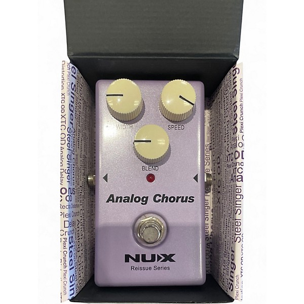 Used NUX analog chorus Effect Pedal