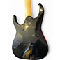 Used Ibanez GIO GRG7221QA BLACK SUNBURST Solid Body Electric Guitar