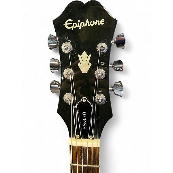 Used Epiphone Dot ES339 BP Black Pearl Hollow Body Electric Guitar