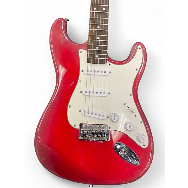 Used SX Vintage Series Custom Red Solid Body Electric Guitar
