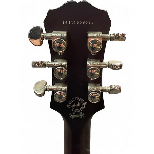 Used Epiphone Les Paul Traditional Pro Wine Red Solid Body Electric Guitar