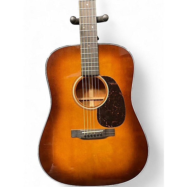 Used Martin D18 2 Color Sunburst Acoustic Guitar