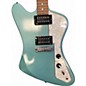 Used 2017 Gibson Firebird Zero TEAL Solid Body Electric Guitar