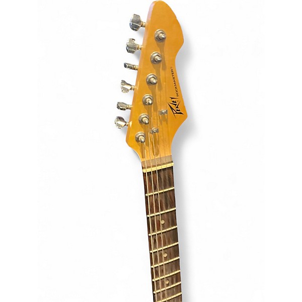 Used Peavey ROCKMASTER Black and White Solid Body Electric Guitar