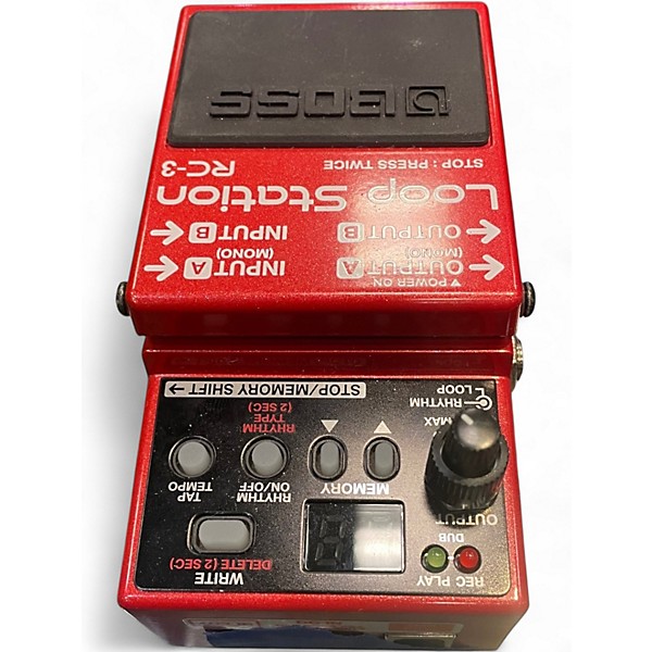 Used BOSS RC3 Loop Station Pedal