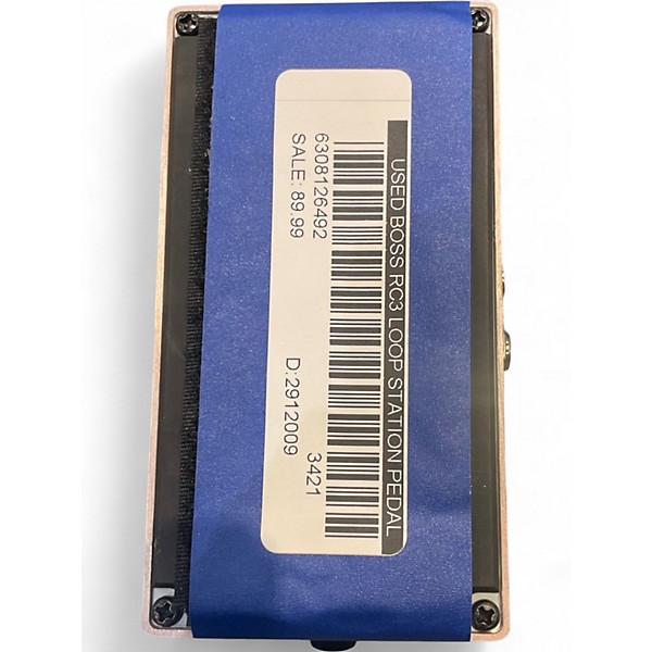 Used BOSS RC3 Loop Station Pedal