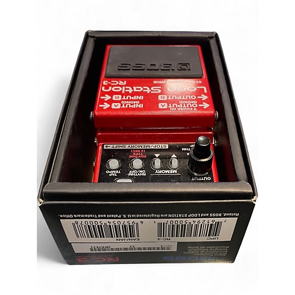 Used BOSS RC3 Loop Station Pedal