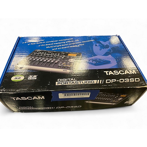 Used TASCAM DP03 SD MultiTrack Recorder